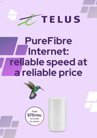 Telus flyer Page 1