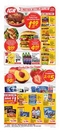 IGA Weekly Ad week 28 Page 1