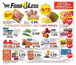 Food 4 Less Weekly Ad week 28 Page 1