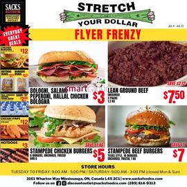 Sacks Food Co. flyer week 28 Page 1