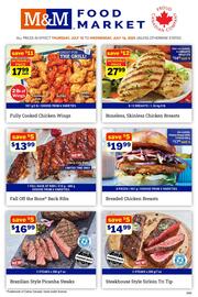 M & M Food Market flyer week 28 Page 1