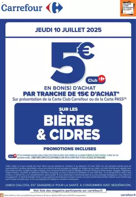 Catalogue Carrefour (valable jusqu'au 10-07)