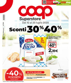 Volantino Coop Superstore Pagina 1