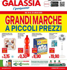 Volantino Galassia Pagina 1