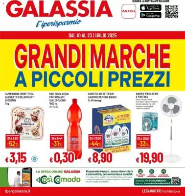 Volantino Galassia