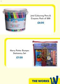 The Works leaflet Page 2