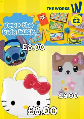 The Works leaflet (valid until 10-08)