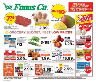 Foods Co Weekly Ad week 28 Page 1