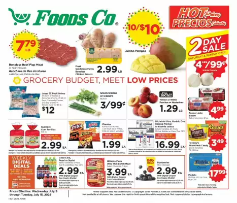Foods Co Weekly Ad (valid until 15-07)