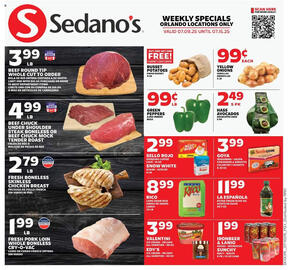 Sedano's Weekly Ad week 28 Page 1