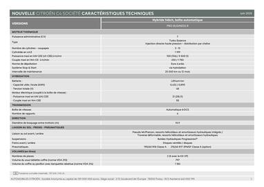 Catalogue Citroën page 2