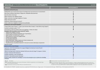 Catalogue Citroën page 7