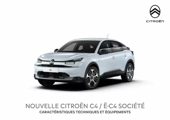 Catalogue Citroën (valable jusqu'au 9-07)