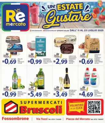 Volantino Supermercati Bruscoli (valido fino al 23-07)
