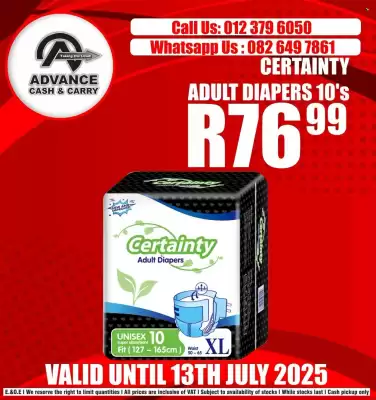 Advance Cash n Carry catalogue