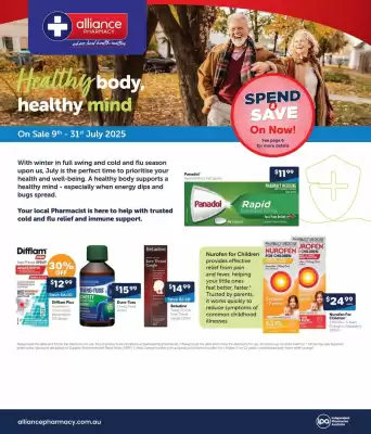 Alliance Pharmacy catalogue