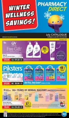 Pharmacy Direct catalogue (valid until 31-07)