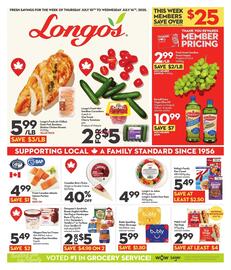 Longo's flyer week 28 Page 1