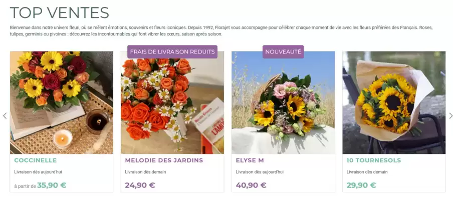 Catalogue Florajet (valable jusqu'au 27-07)