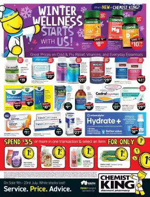Chemist King catalogue