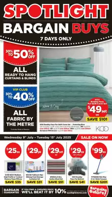 Spotlight catalogue (valid until 15-07)