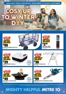 Mitre 10 catalogue (valid until 27-07)