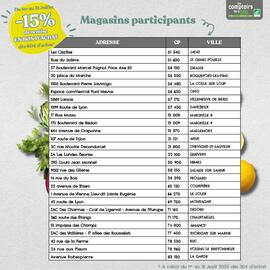 Catalogue Les Comptoirs de la Bio page 1