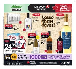 Sobeys Liquor flyer week 28 Page 1