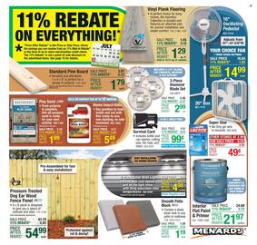 Menards Weekly Ad Page 1