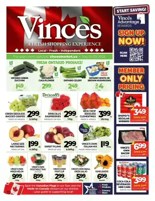 Vince's Market flyer (valid until 16-07)