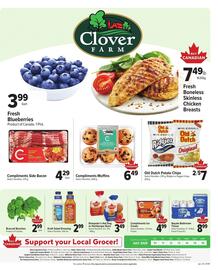 Clover Farm flyer week 28 Page 1
