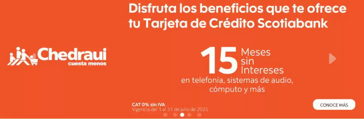 Catálogo Scotia Bank (válido hasta 31-07)