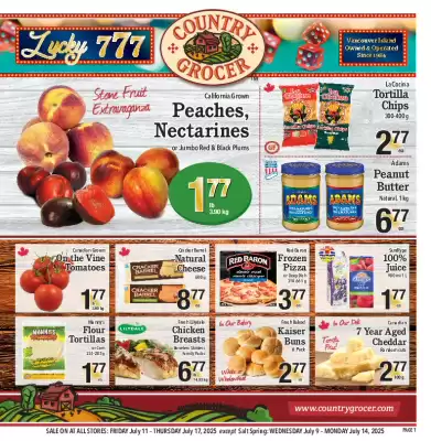 Country Grocer flyer (valid until 15-07)