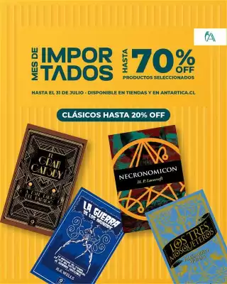 Catálogo Antártica Libros (válido hasta 31-07)