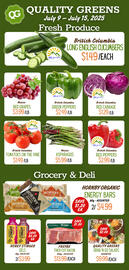 Quality Greens flyer week 28 Page 1