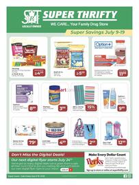 Super Thrifty flyer week 28 Page 1