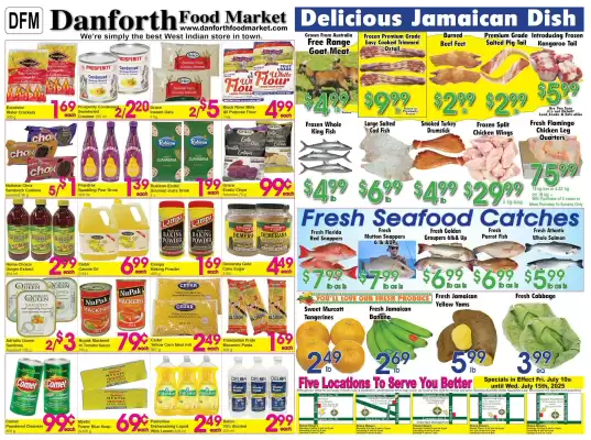 Danforth Food Market flyer (valid until 17-07)