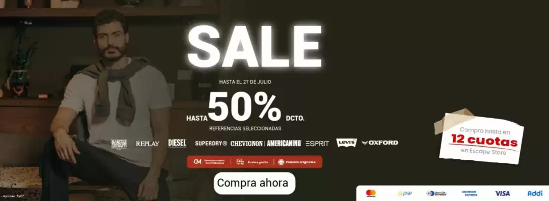 Catálogo Escape (válido hasta 27-07)