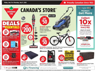 Canadian Tire flyer week 28 Page 1