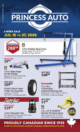 Princess Auto flyer Page 1