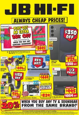 JB Hi-Fi catalogue (valid until 16-07)