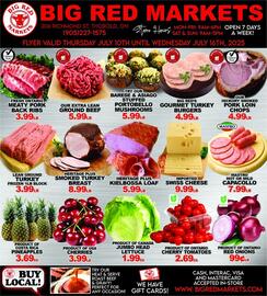 Big Red Markets flyer week 28 Page 1