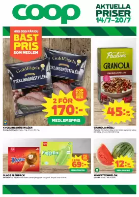 Coop reklamblad (giltig till och med 20-07)