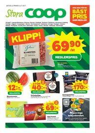 Stora Coop reklamblad vecka 29 Sida 1
