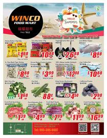WinCo Food Mart flyer week 28 Page 1