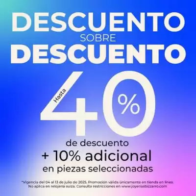 Catálogo Joyerías Bizzarro (válido hasta 13-07)