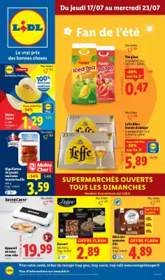 Catalogue Lidl (valable jusqu'au 23-07)