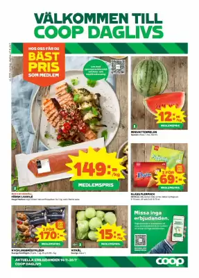 Coop Daglivs reklamblad