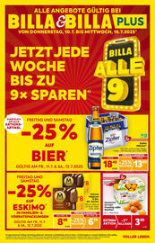 Billa Flugblatt woche 28 Seite 1