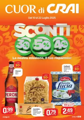 Volantino Risparmio Più Crai (valido fino al 22-07)